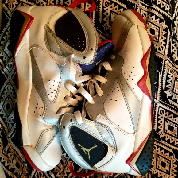 AIR JORDAN 7 RETRO "OLYMPIC 2012" - Picture 4 of 5